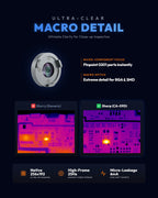 DytSpectrumOwl CA09D PCB Infrared Thermal Analyzer Macro Detail Lens for Micro-components