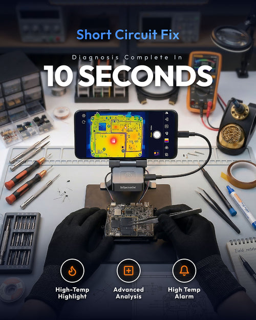 DytSpectrumOwl CA09D PCB Infrared Thermal Analyzer for Fast 10-Second Short Circuit Fix