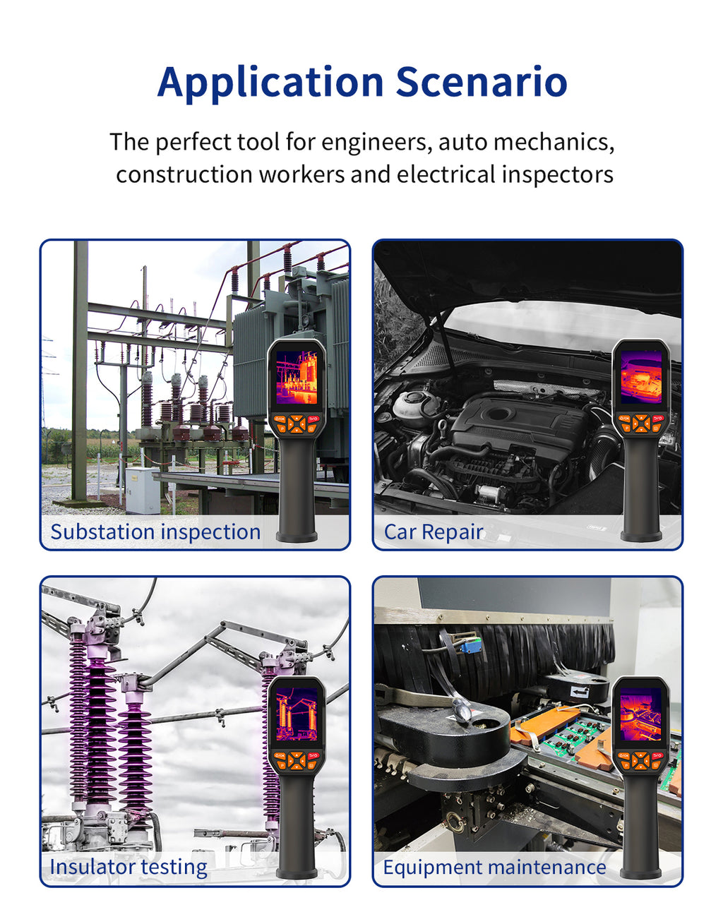 DytSpectrumOwl DP-25DV Dual-Spectrum Thermal Camera Inspection Application Scenarios