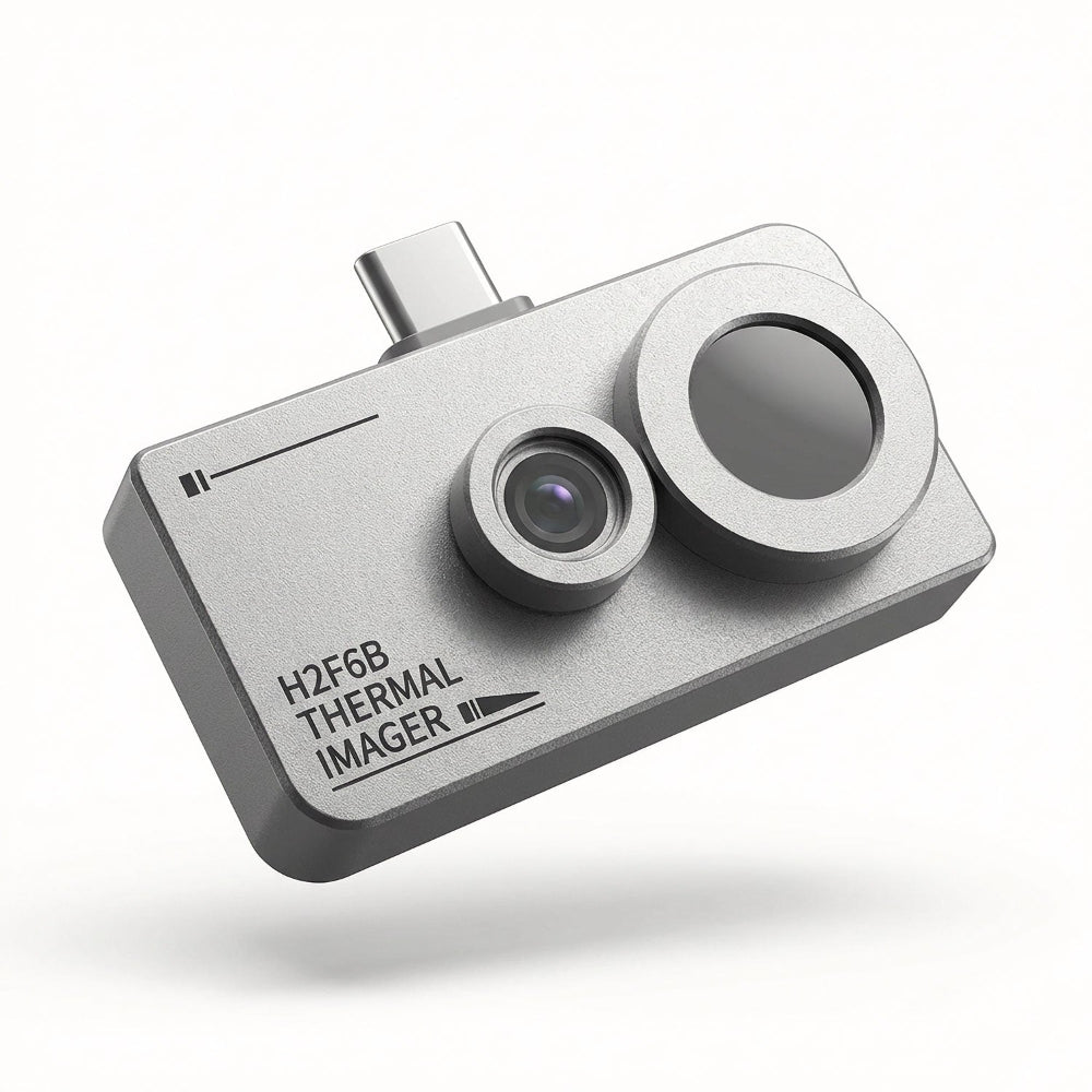 DytSpectrumOwl H2F6B Dual-Spectrum Thermal Camera for Android Smartphone Front View