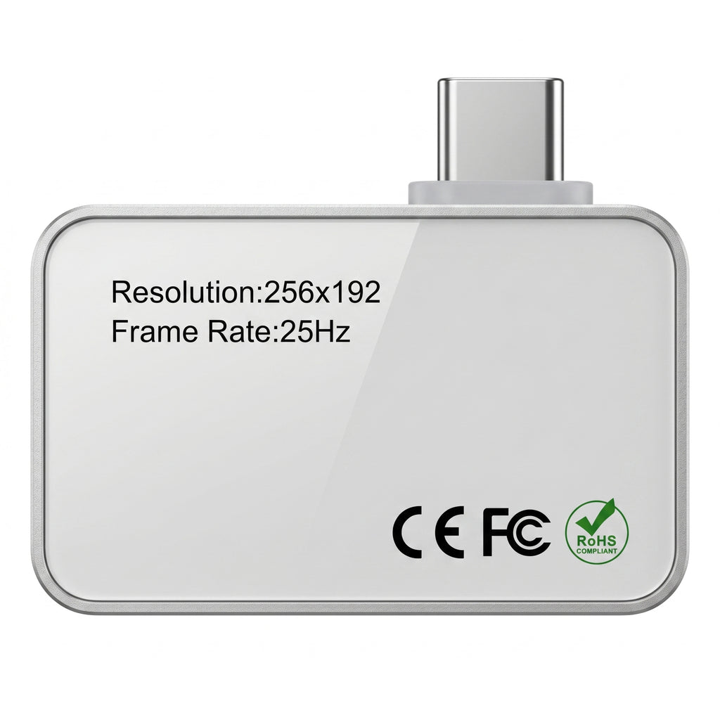 H2FB Smartphone Thermal Camera Plug-in for Android, 256x192 IR Resolution, -15°C to 600°C - 2