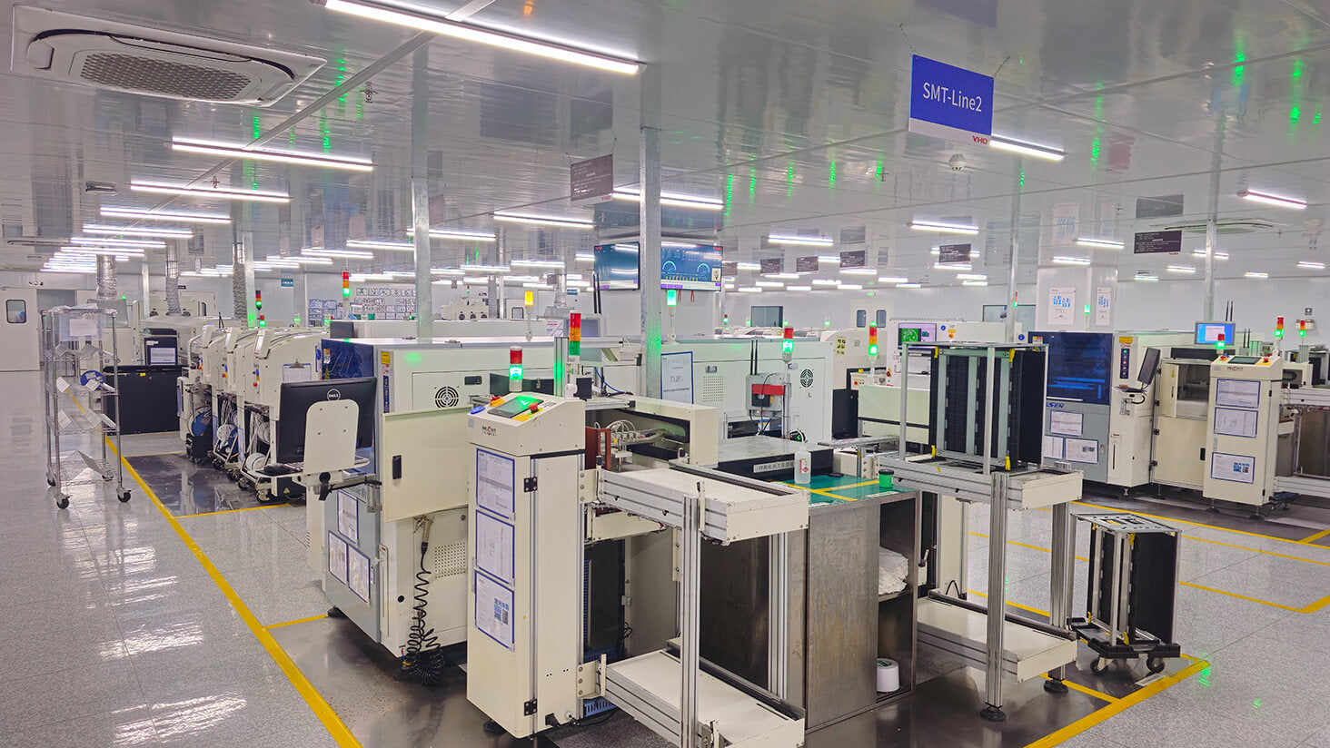 Advanced thermal imaging camera assembly and rigorous quality testing line