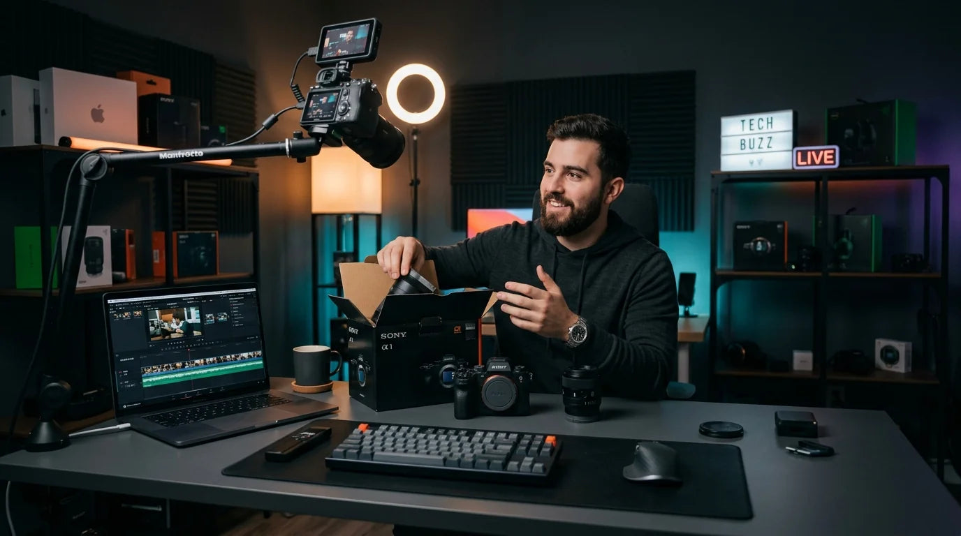 DytSpectrumOwl Creator Studio & Hardware Unboxing Workspace